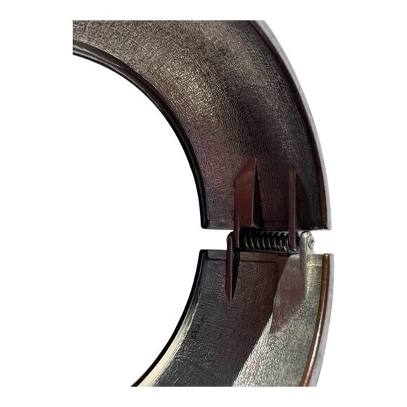 Vintage Silver Bracelet with Beautiful Design & Spring Opening - Picture 5 of 7